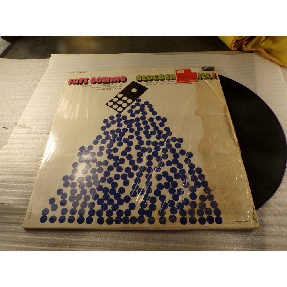 Fats Domino Blueberry Hill Vinyl Record LP Album Sears SPS-473 Rock R&B